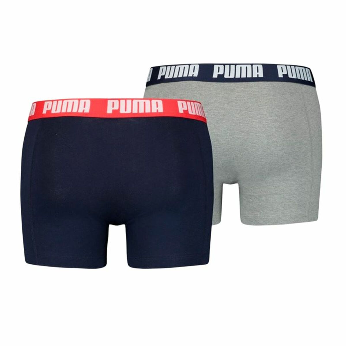 Förpackning med Kalsonger Puma Basic Grå Boxer 2 Delar - 2