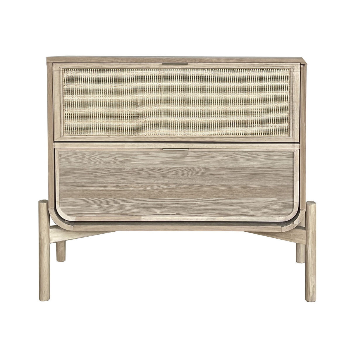 Nattduksbord Home ESPRIT Naturell 58 x 38 x 50 cm - 2