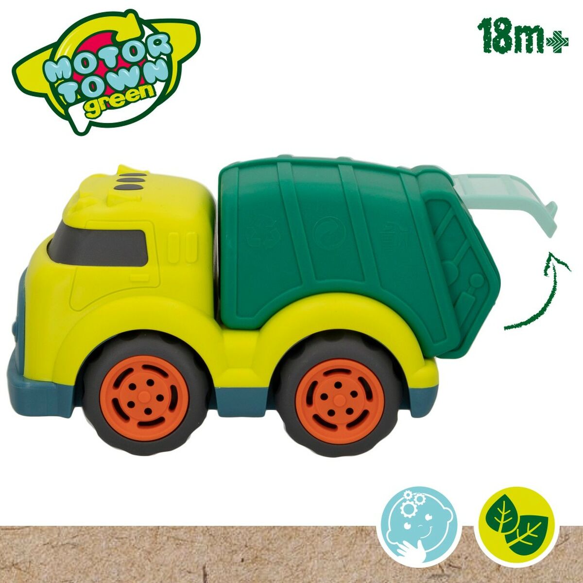 Byggbilar (Set) Motor Town 17,5 x 11 x 11 cm (4 antal) - 12