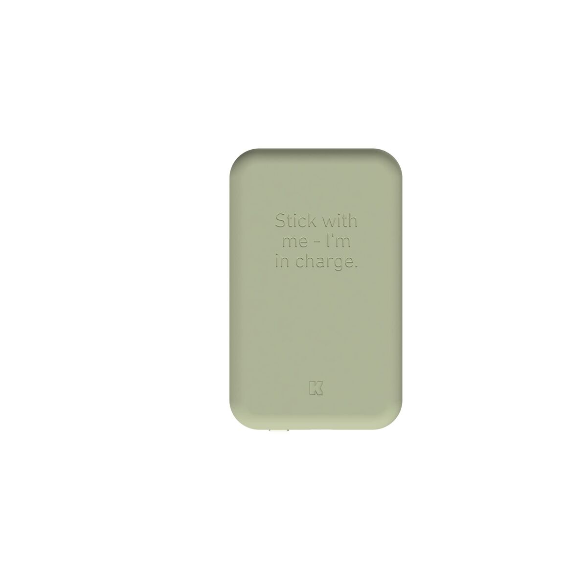 Powerbank med trådlös laddare Kreafunk Oliv 5000 mAh - 5