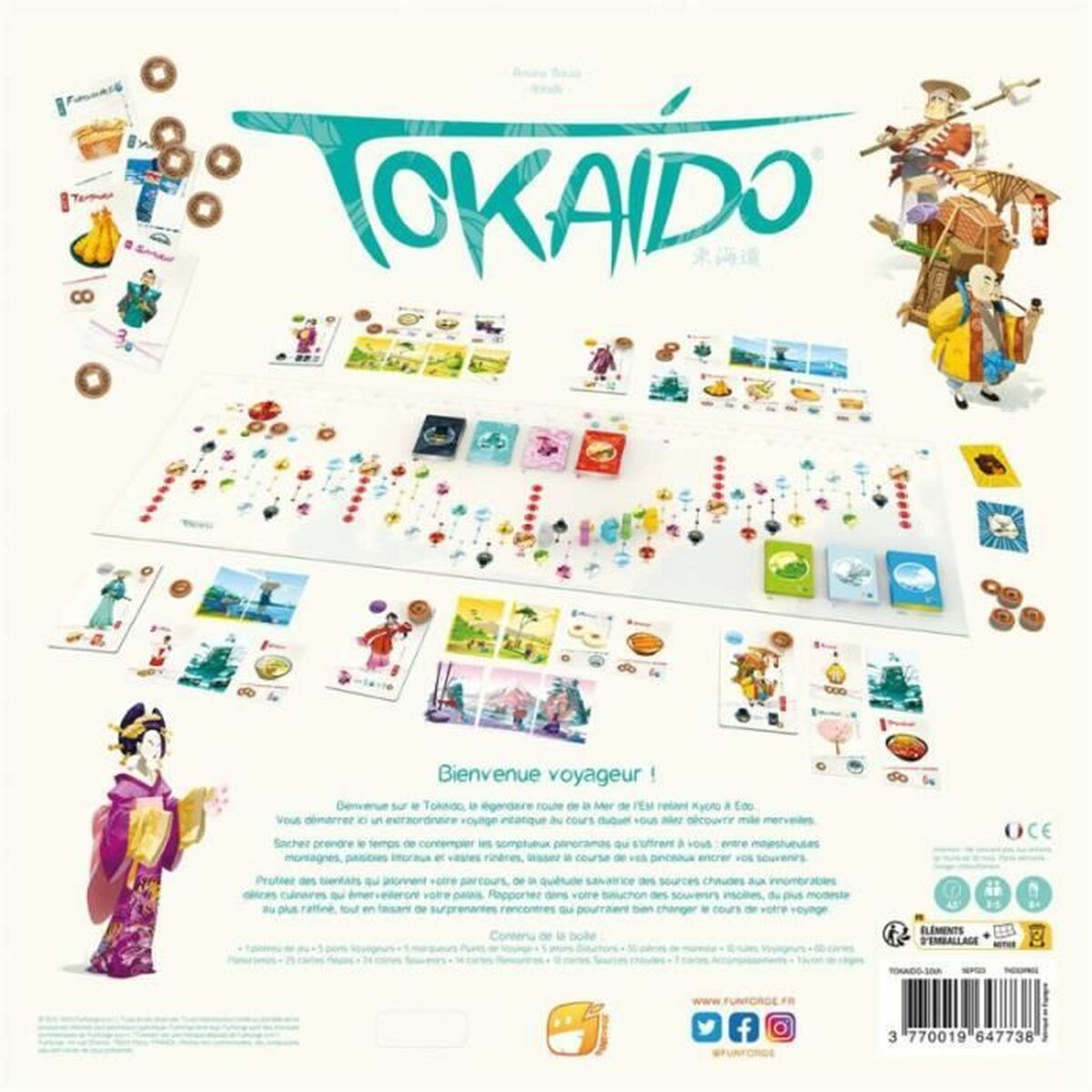 Sällskapsspel Asmodee Tokaido : 10ème Anniversaire (FR) - 3