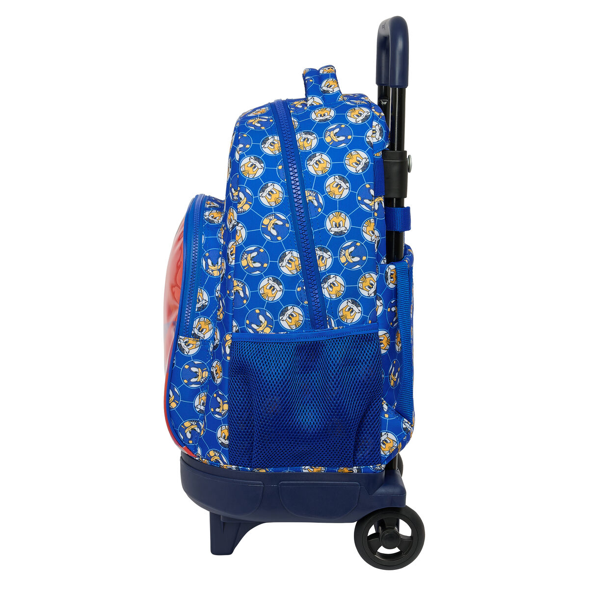 Skolväska med hjul Sonic Prime Blå 33 x 45 x 22 cm - 3