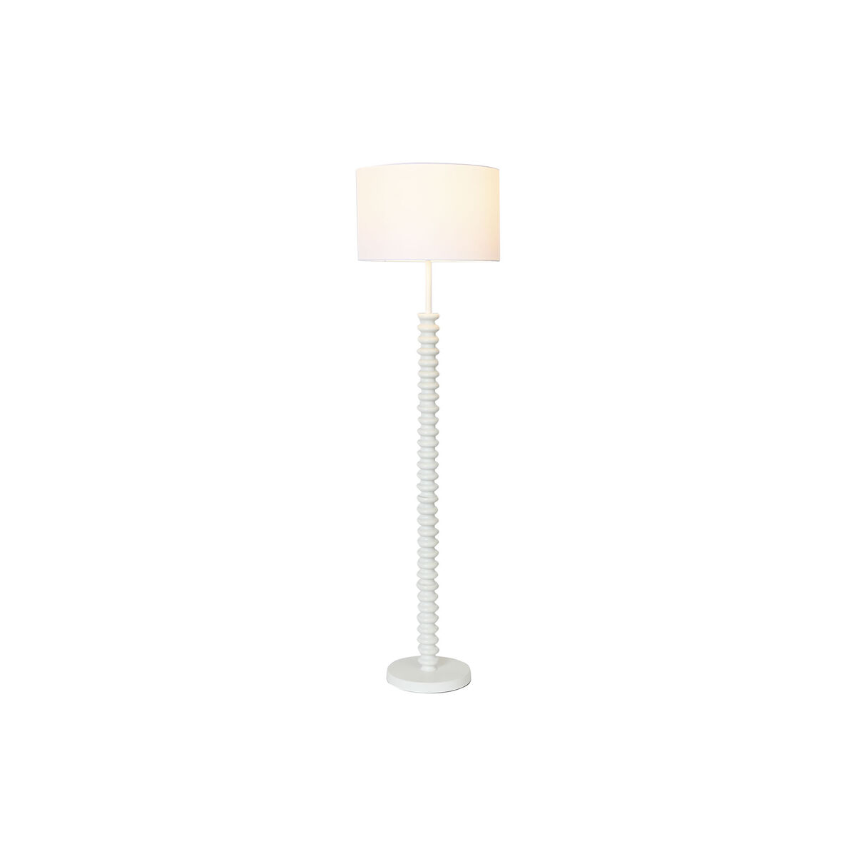 Golvlampa Home ESPRIT Vit 40 x 40 x 150 cm - 5