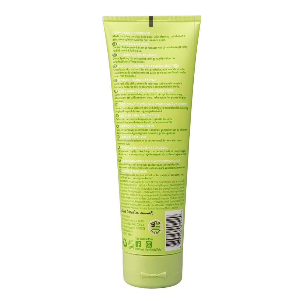 Balsam för husdjur Pet Head Mucky Puppi Hund Päron (250 ml) - 5