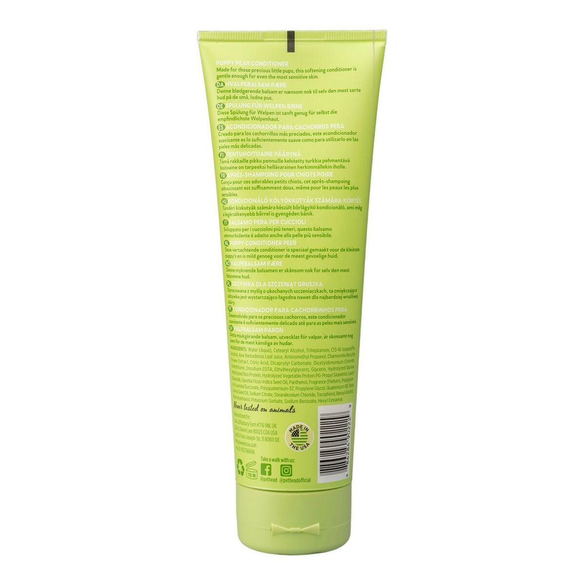 Balsam för husdjur Pet Head Mucky Puppi Hund Päron (250 ml) - 12
