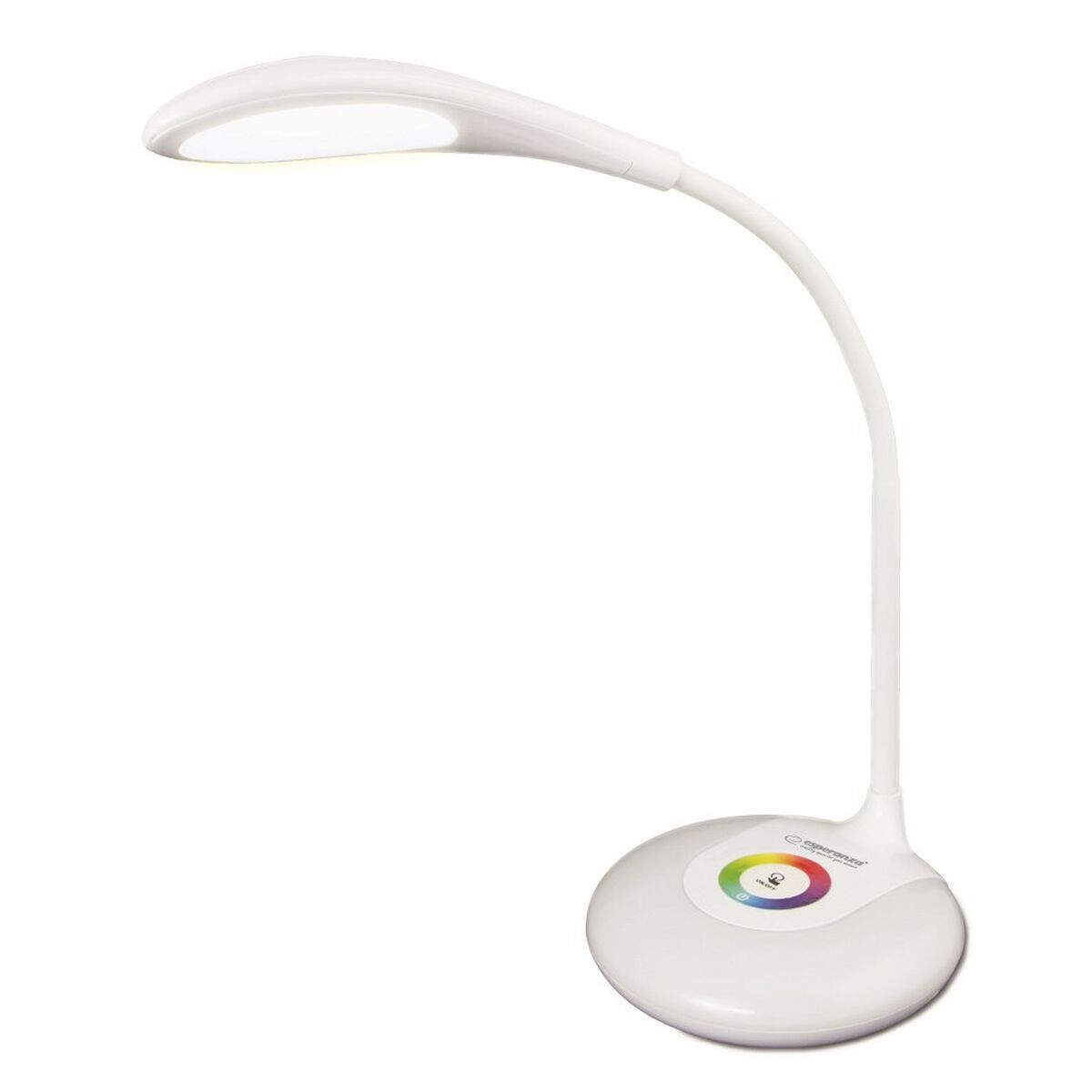 Skrivbordslampa Esperanza ELD102 Vit 80 Plast 13 x 21 x 13 cm