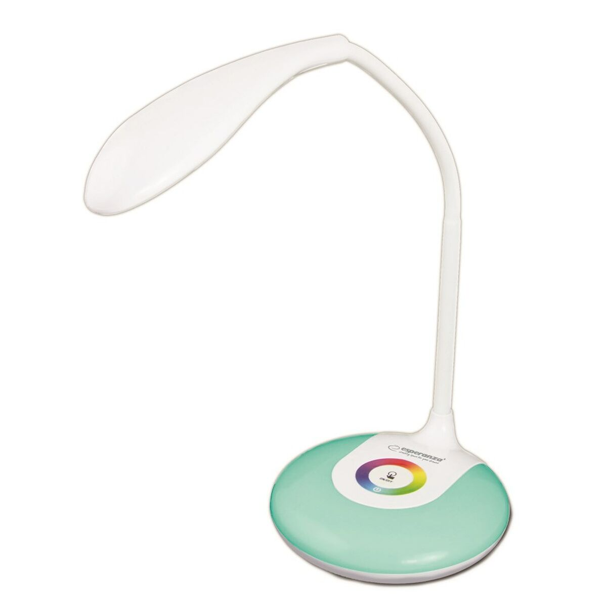 Skrivbordslampa Esperanza ELD102 Vit 80 Plast 13 x 21 x 13 cm - 3