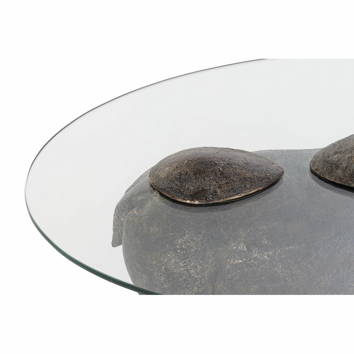 Sidobord DKD Home Decor Transparent Koppar 80 x 50 x 37 cm - 2