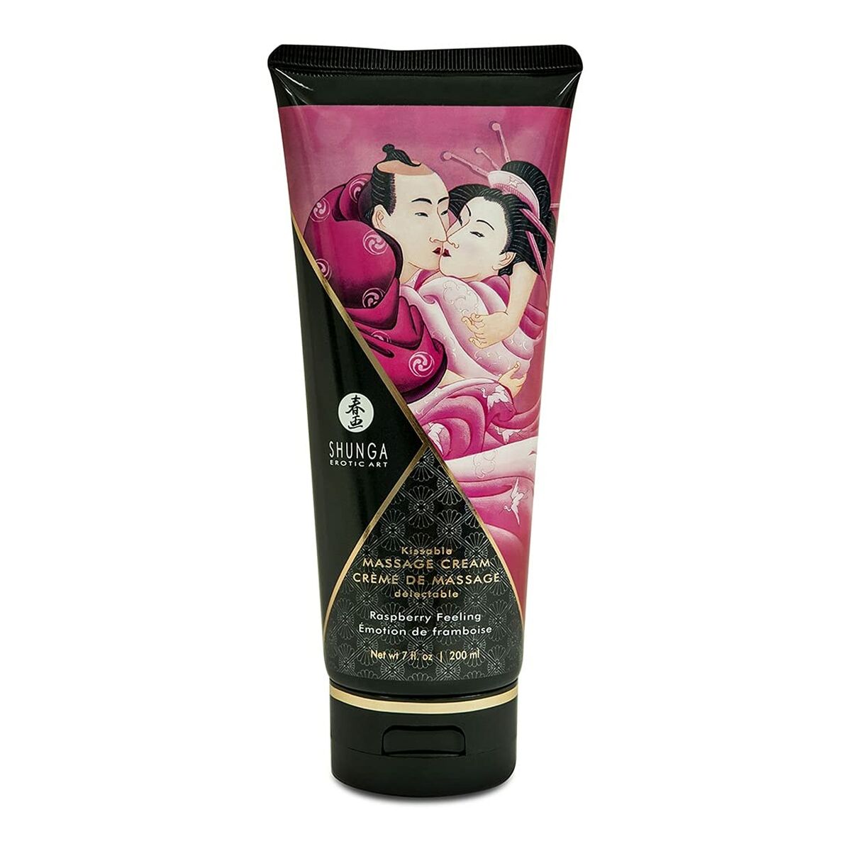 Massagekräm Shunga 200 ml Hallon - 3