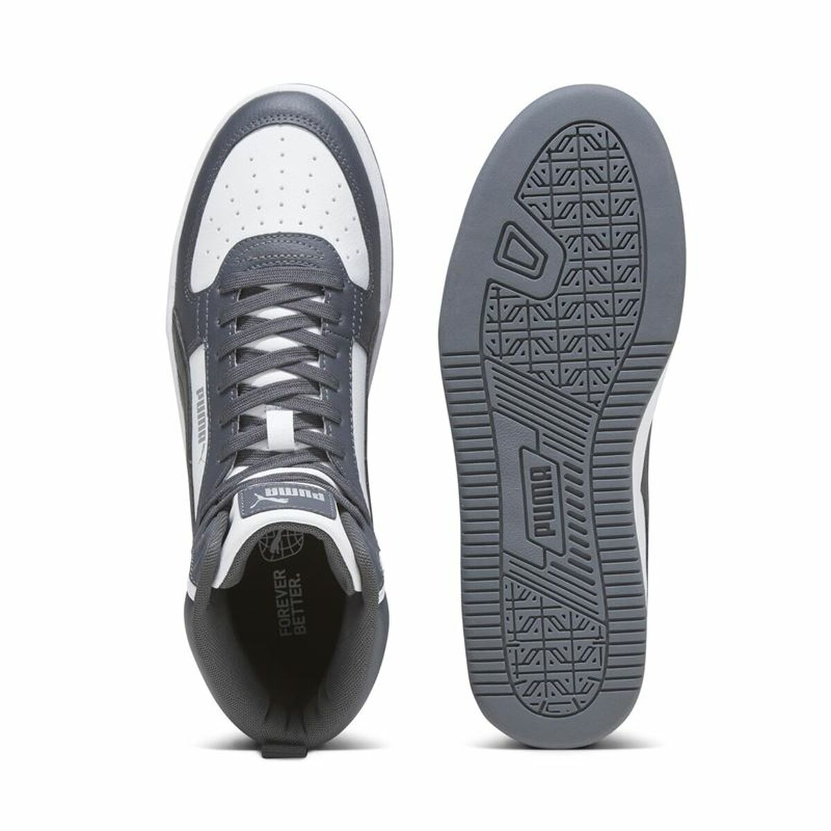 Sportskor Casual Puma Caven 2.0 Mid Vit Mörkgrå - 5