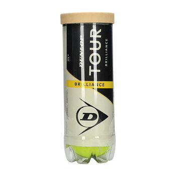 Tennisbollar Dunlop D TB TOUR BRILLANCE 3 PET 601620 Gul