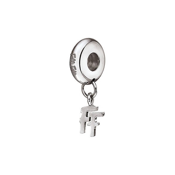Dampärlor Folli Follie 1P16F011 Silvrig 1 cm