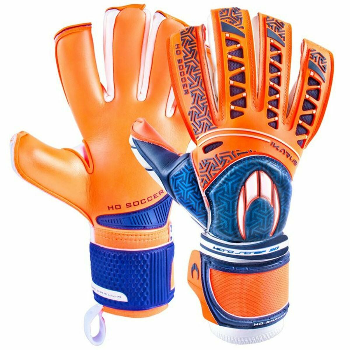 Målvaktshandskar Ho Soccer Ikarus Rollo Orange - 5
