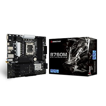 Moderkort Biostar B760MX2-E PRO D4 Intel B760 LGA 1700