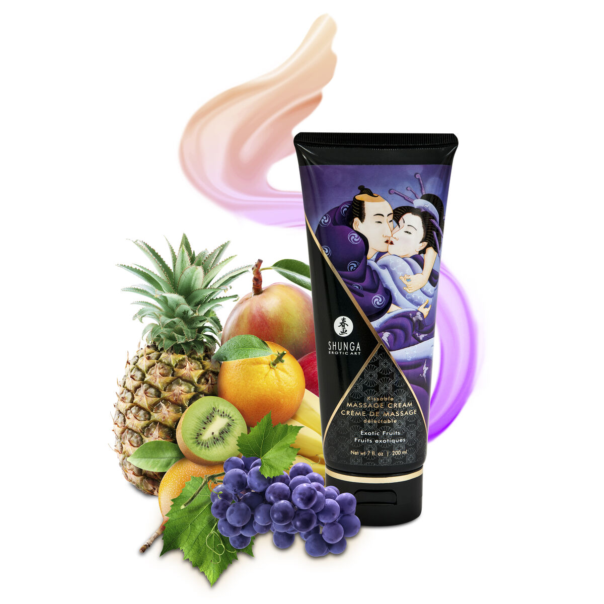 Massagekräm Shunga 200 ml Exotiska frukter - 3