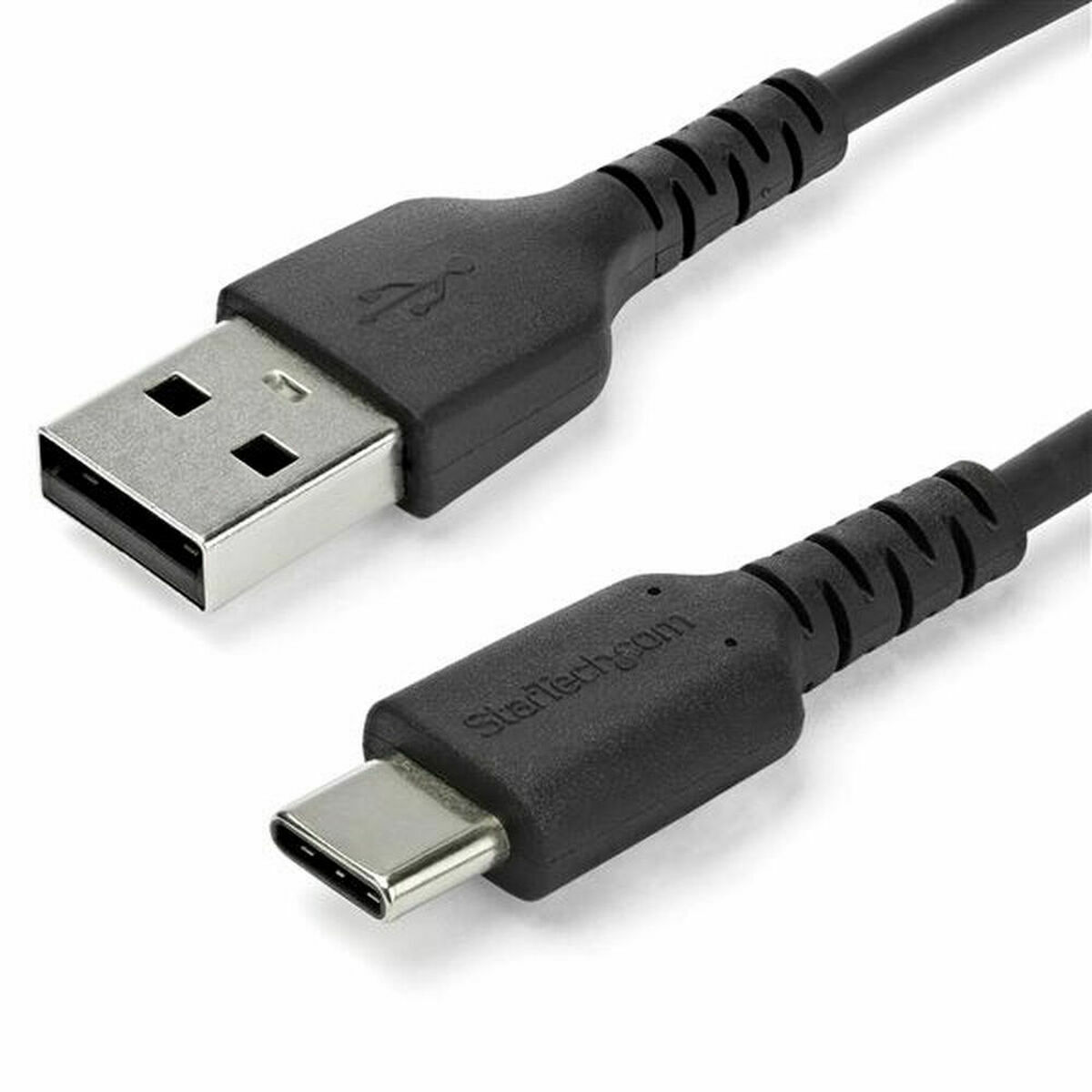 USB A till USB C Kabel Startech RUSB2AC2MB 2 m Svart