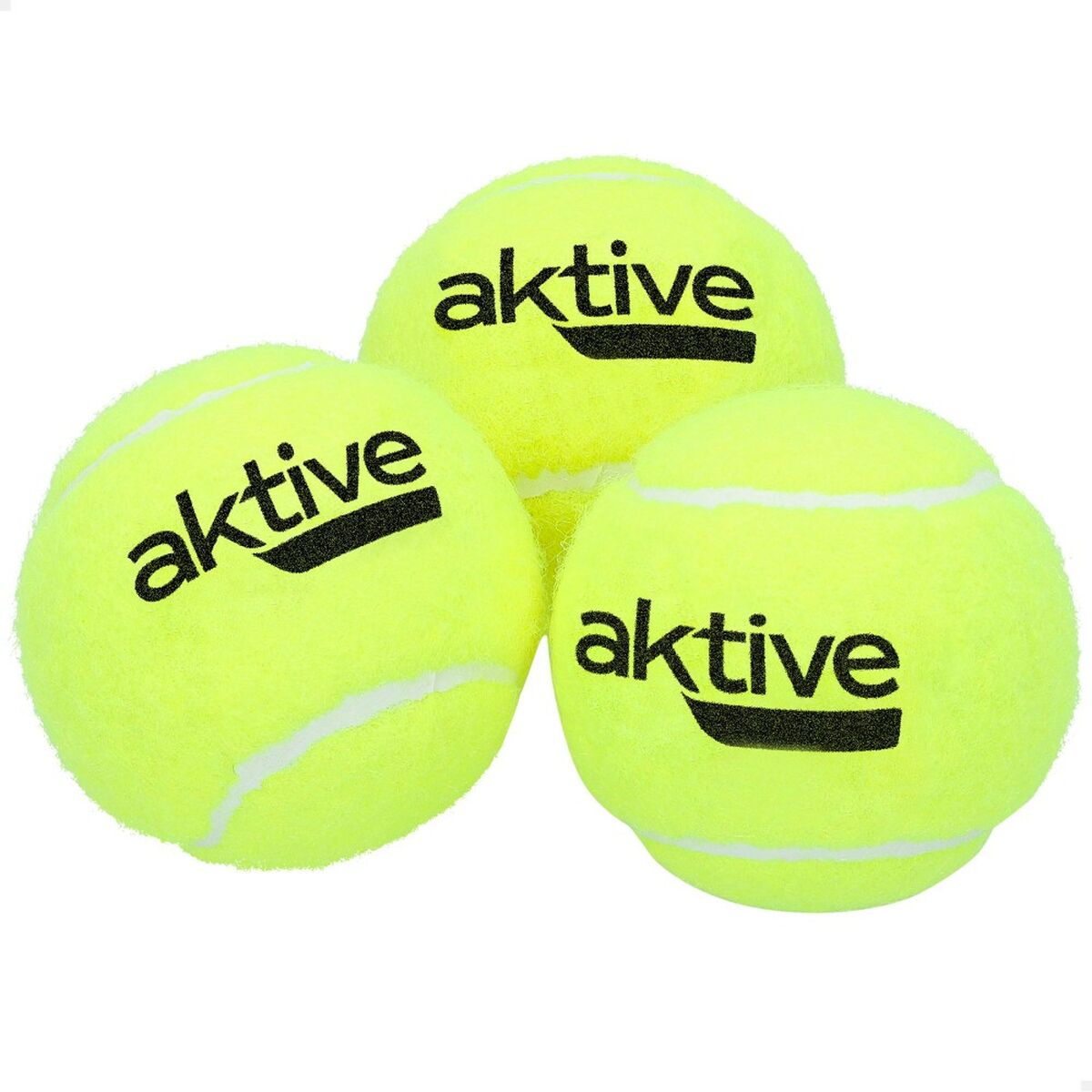 Padelbollar Aktive 3 Delar Gul 6 antal - 2