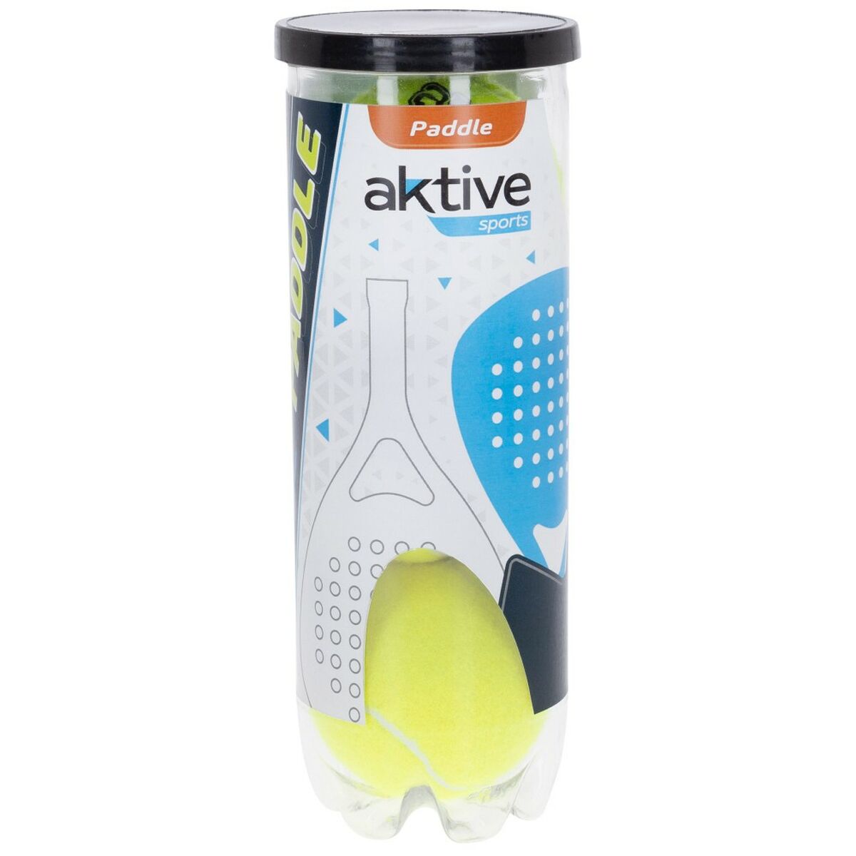 Padelbollar Aktive 3 Delar Gul 6 antal - 3