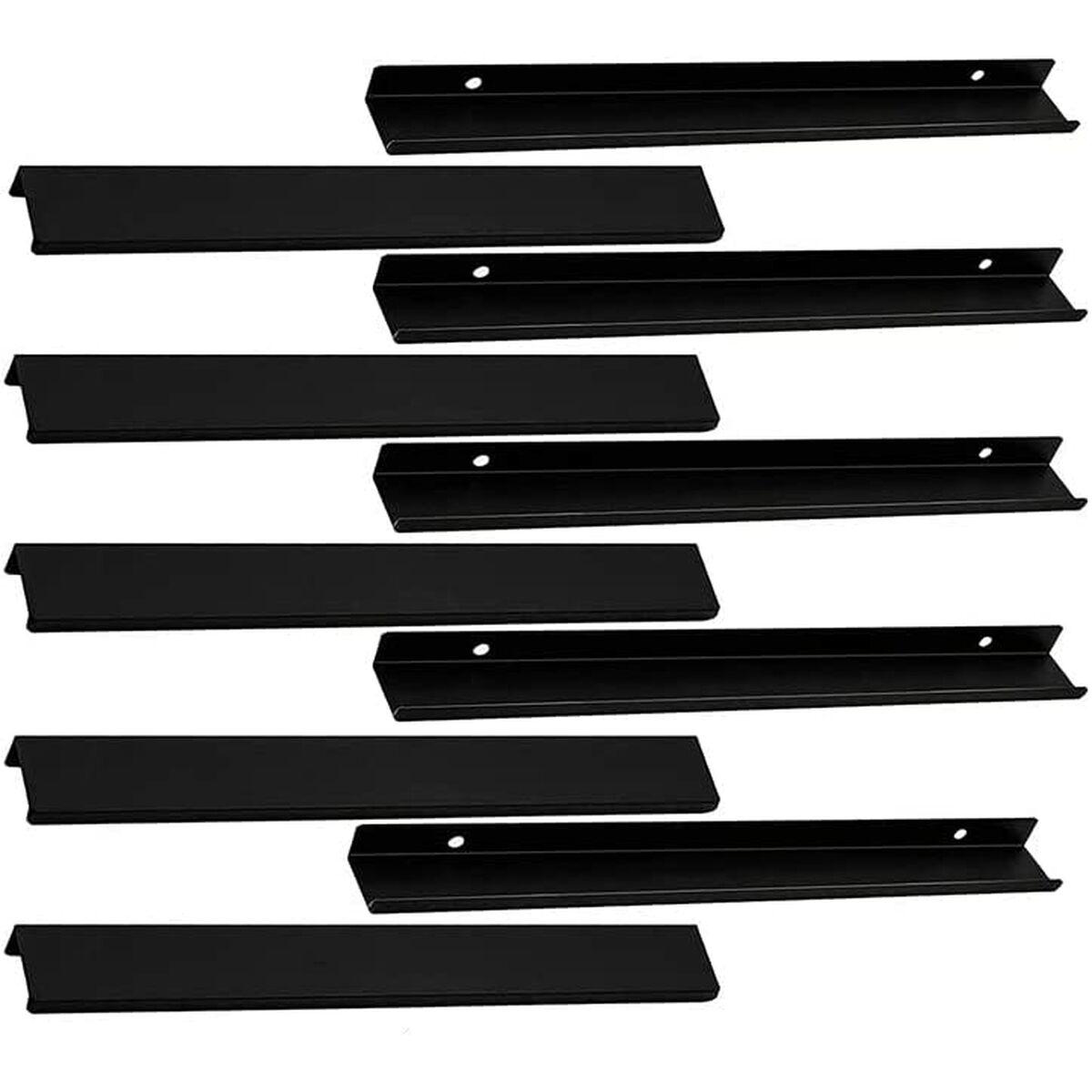 Handtag Svart 19,2 cm (Renoverade A+) - 2