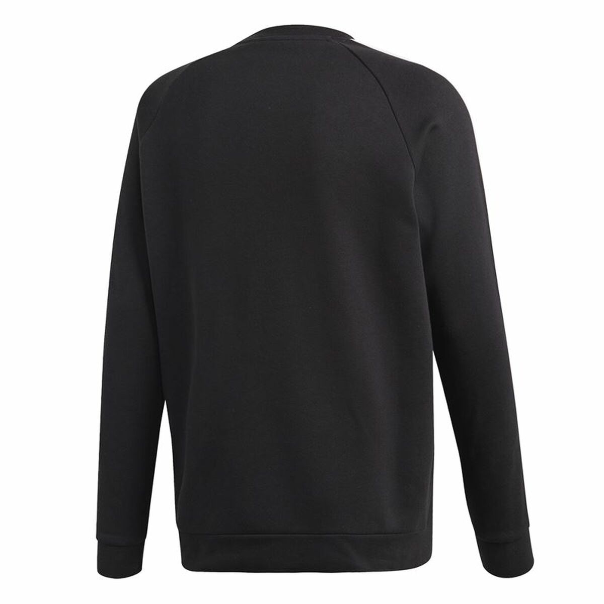 Tröja utan huva Herr Adidas 3 Stripes Svart - 8