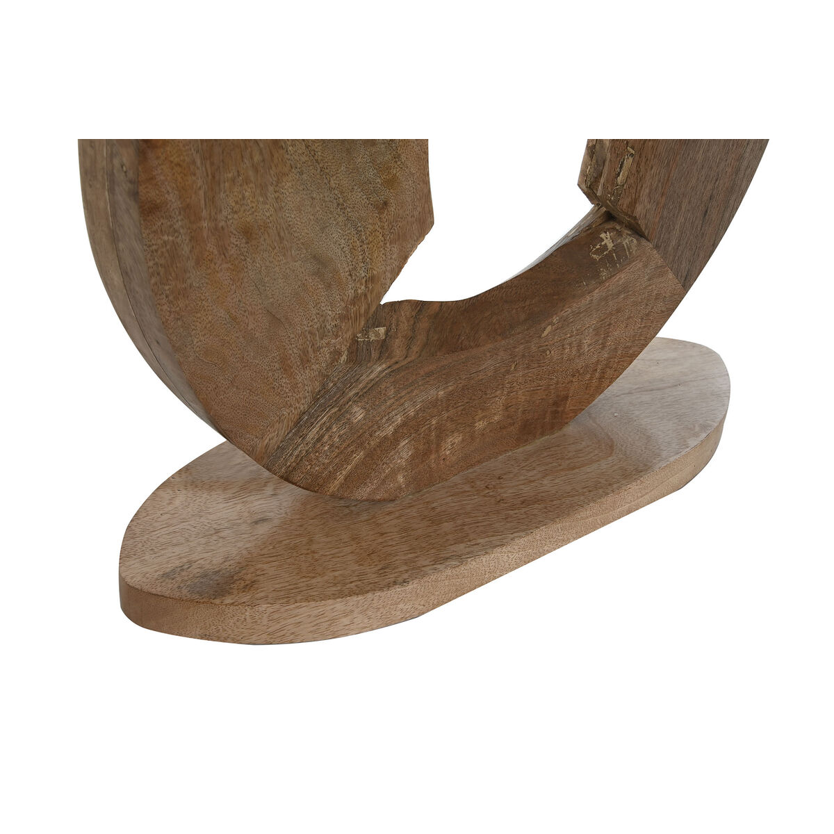Bordslampa Home ESPRIT Beige Naturell Mangoträ 50 W 220 V 60 x 20 x 75 cm - 3