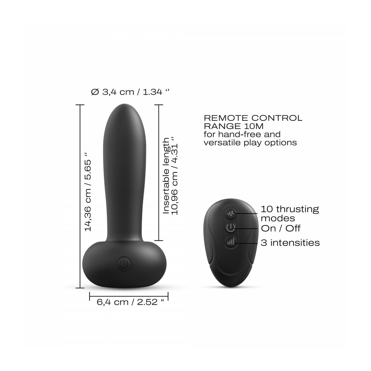 Vibrator Dorcel 6072776 Svart - 3