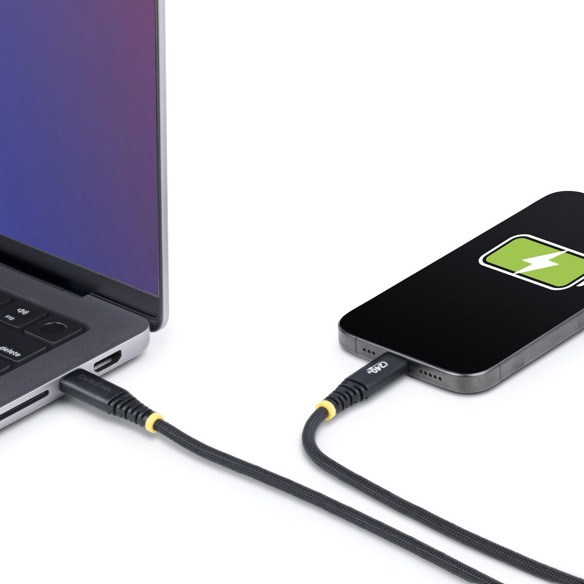 USB-kabel Startech S2CEPR2M-USB-CABLE Svart - 3