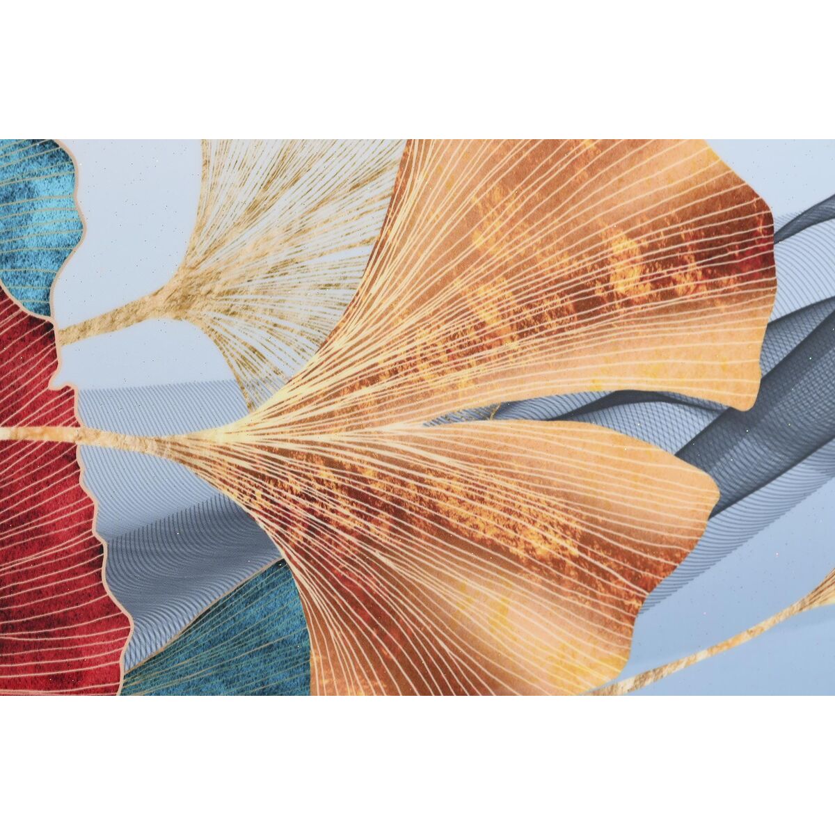 Tavla DKD Home Decor Aluminium Trä MDF 180 x 3 x 60 cm - 2
