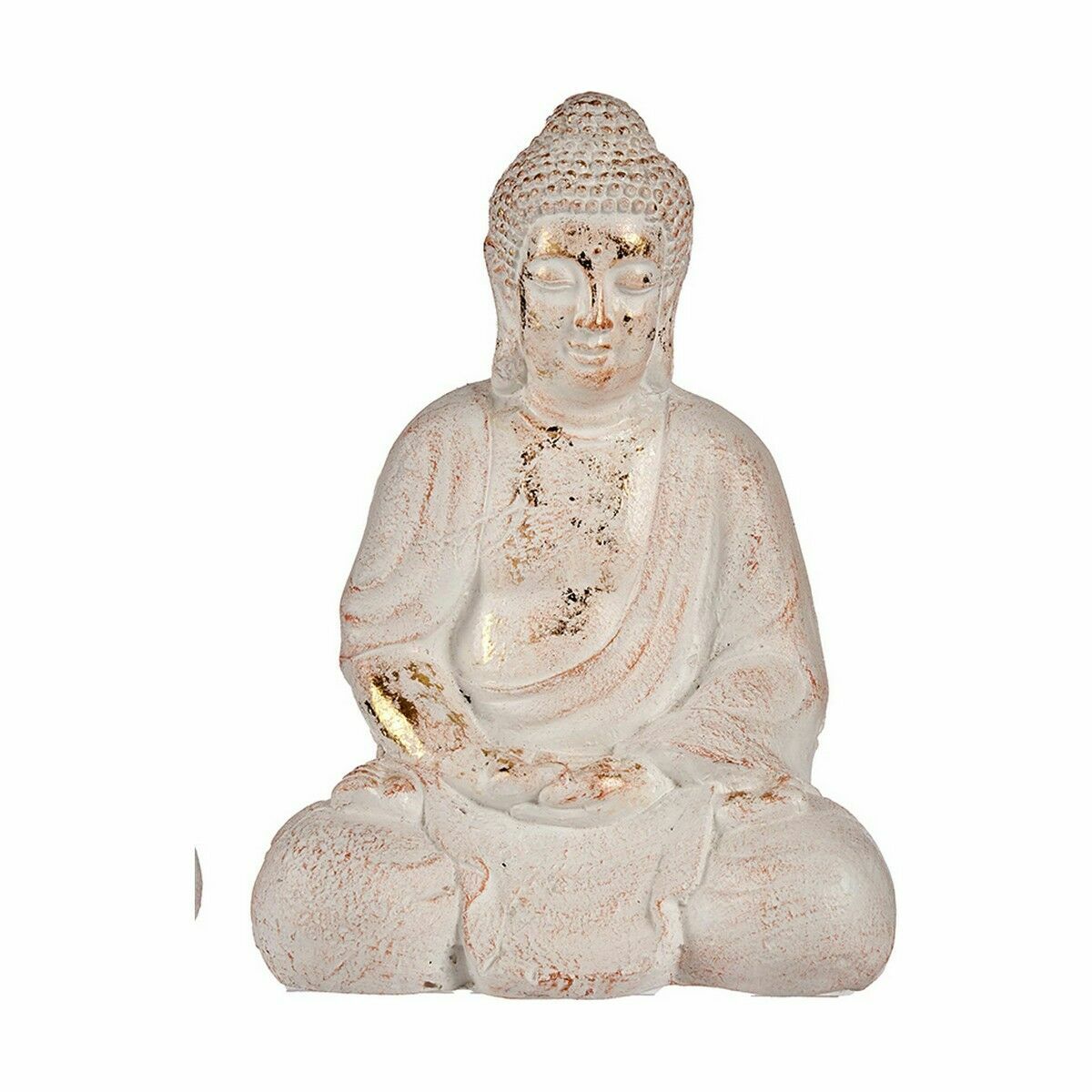 Dekorativ Trädgårdsfigur Ibergarden Polyresin Buddha 22,5 x 41,5 x 29,5 cm (2 antal) - 2