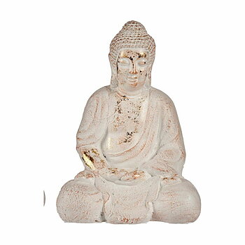 Dekorativ Trädgårdsfigur Ibergarden Polyresin Buddha 22,5 x 41,5 x 29,5 cm (2 antal)