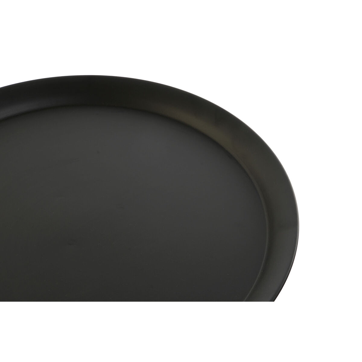 Sidobord DKD Home Decor Svart Gyllene Metall 50 x 50 x 43,5 cm - 4