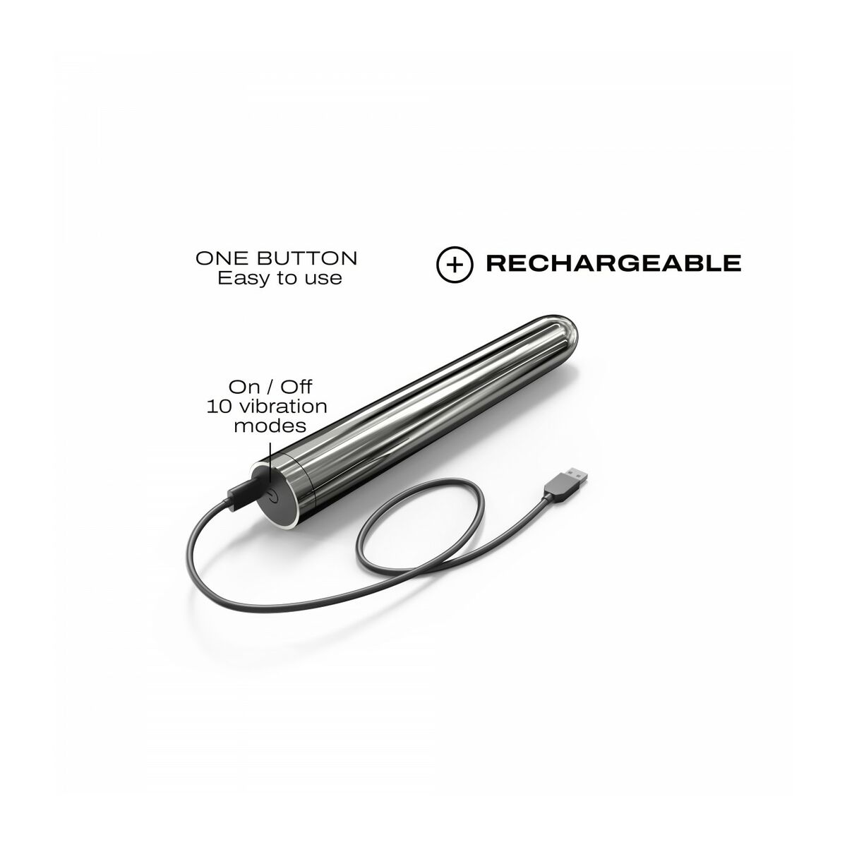 Vibrator Dorcel Silvrig - 5