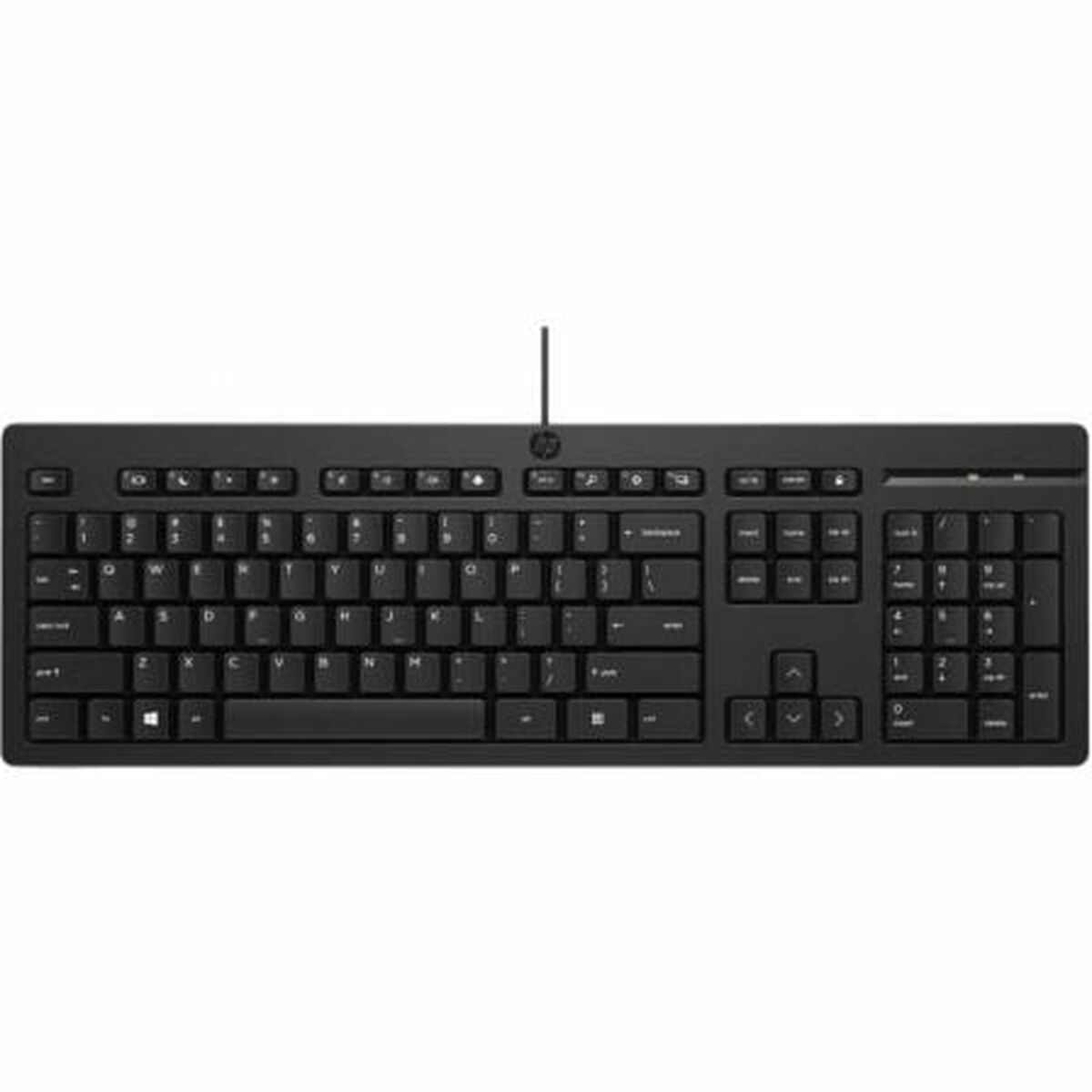 Tangentbord HP 266C9AA#ABE Svart