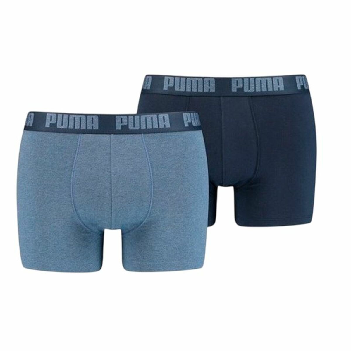 Förpackning med Kalsonger Puma Basic Blå Boxer 2 Delar