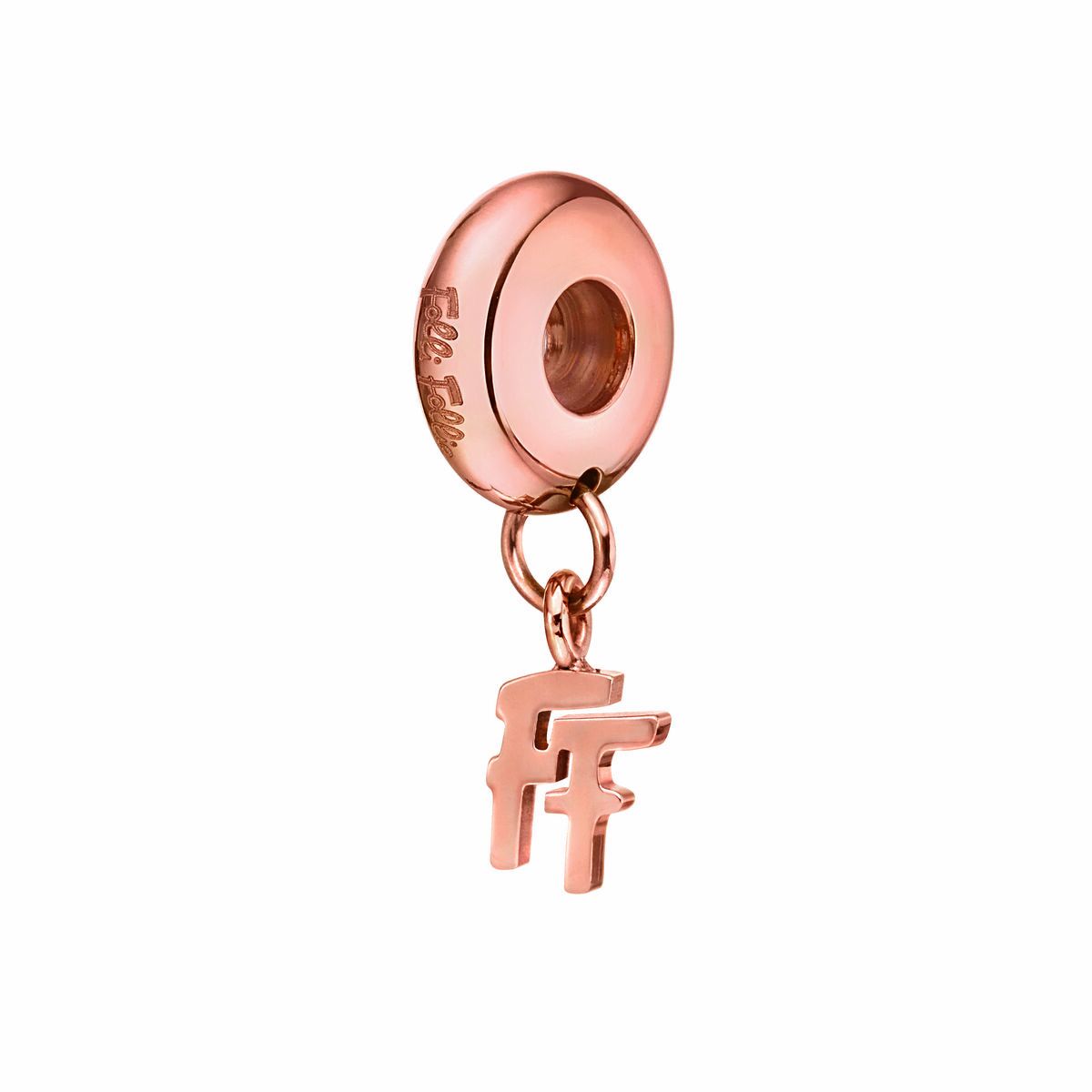 Dampärlor Folli Follie 1P16T011R Gyllene 1 cm - 4