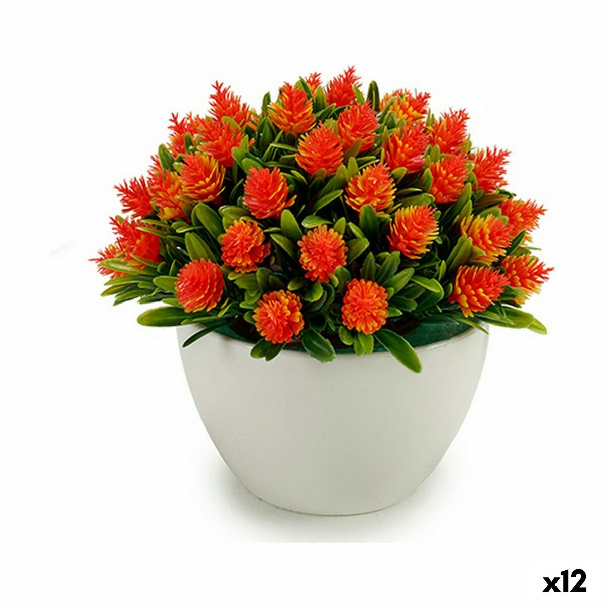 Dekorativ växt Ibergarden Plast Virágok 14 x 12,5 x 14 cm (12 antal) - 3