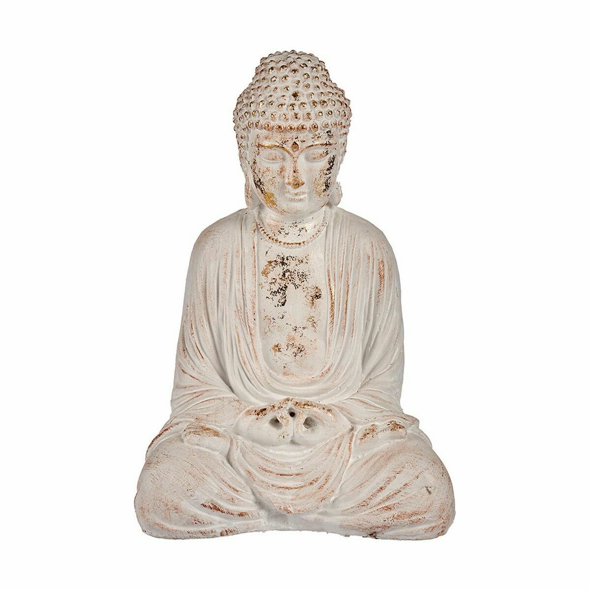 Dekorativ Trädgårdsfigur Ibergarden Polyresin Buddha 22,5 x 40,5 x 27 cm (2 antal) - 2
