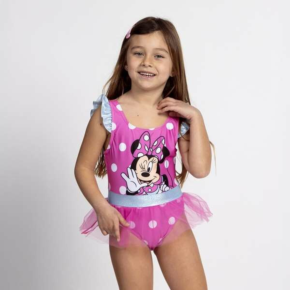 Baddräkt, Flickor Minnie Mouse Rosa - 4