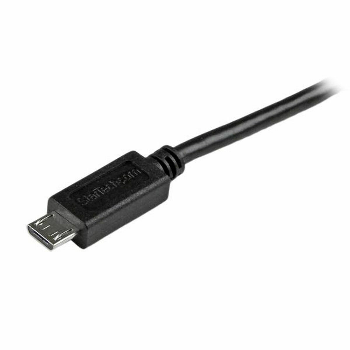 USB-kabel till mikro-USB Startech USBAUB1MBK           Svart - 3