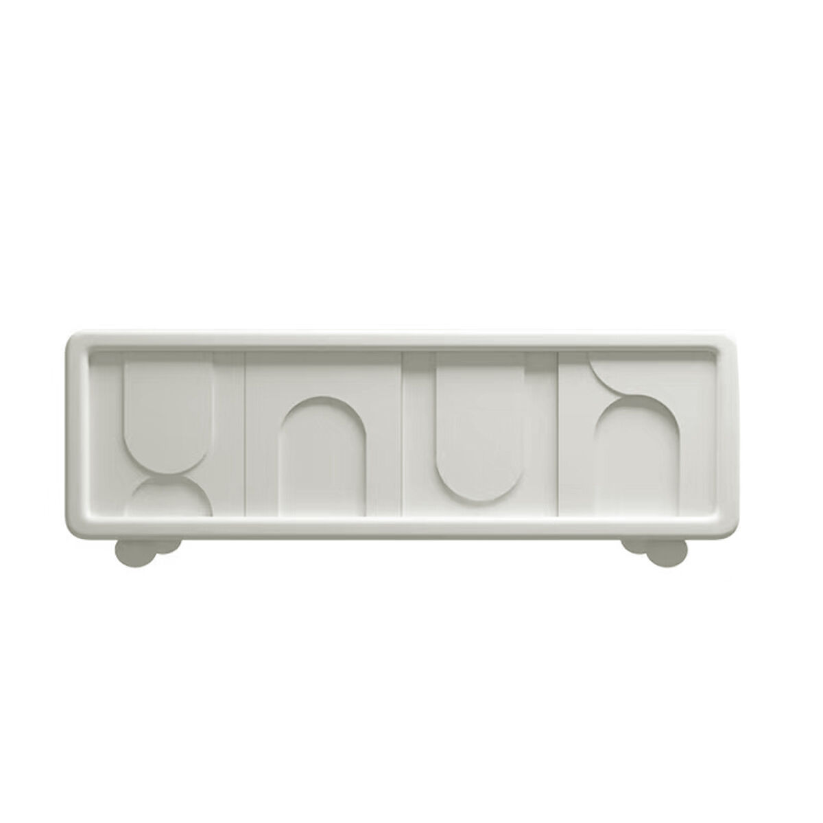 TV-möbler DKD Home Decor Vit Trä MDF 160 x 37 x 50 cm - 2