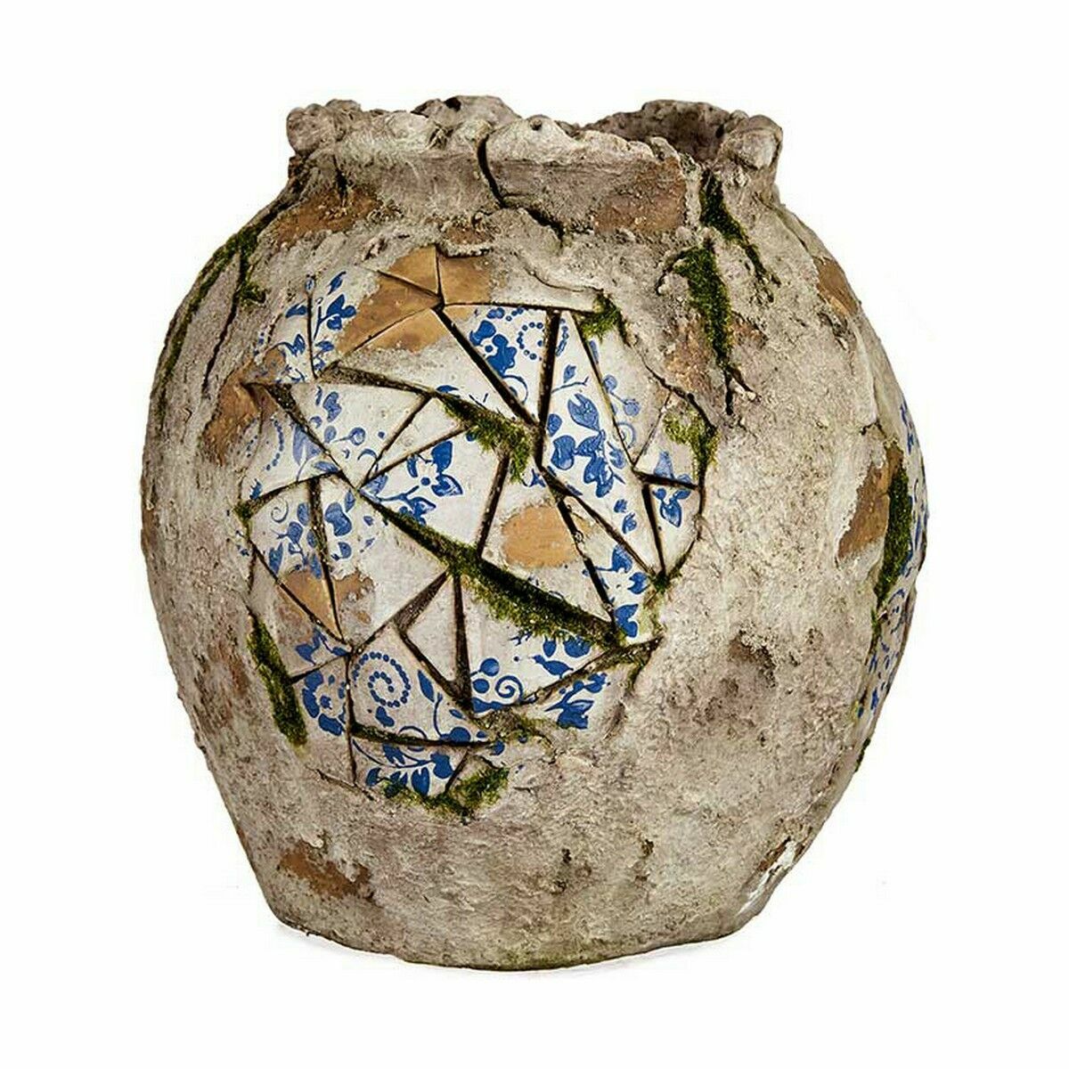 Dekorativ Trädgårdsfigur Ibergarden Polyresin Vas 27 x 27 x 27 cm (2 antal) - 4