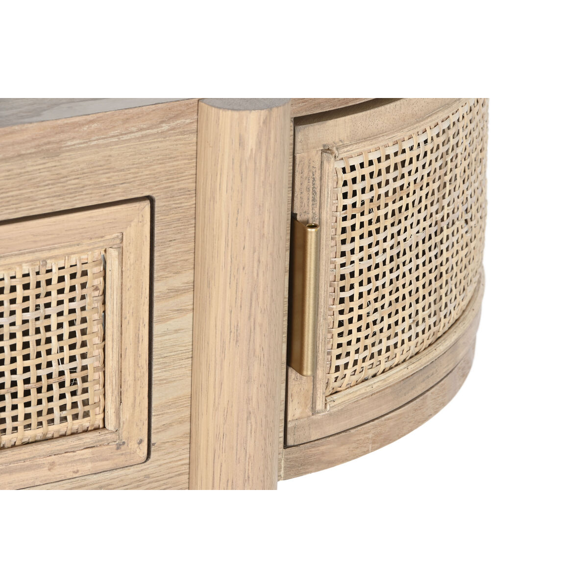Console Home ESPRIT Gummiträ 110 x 40 x 78 cm - 3