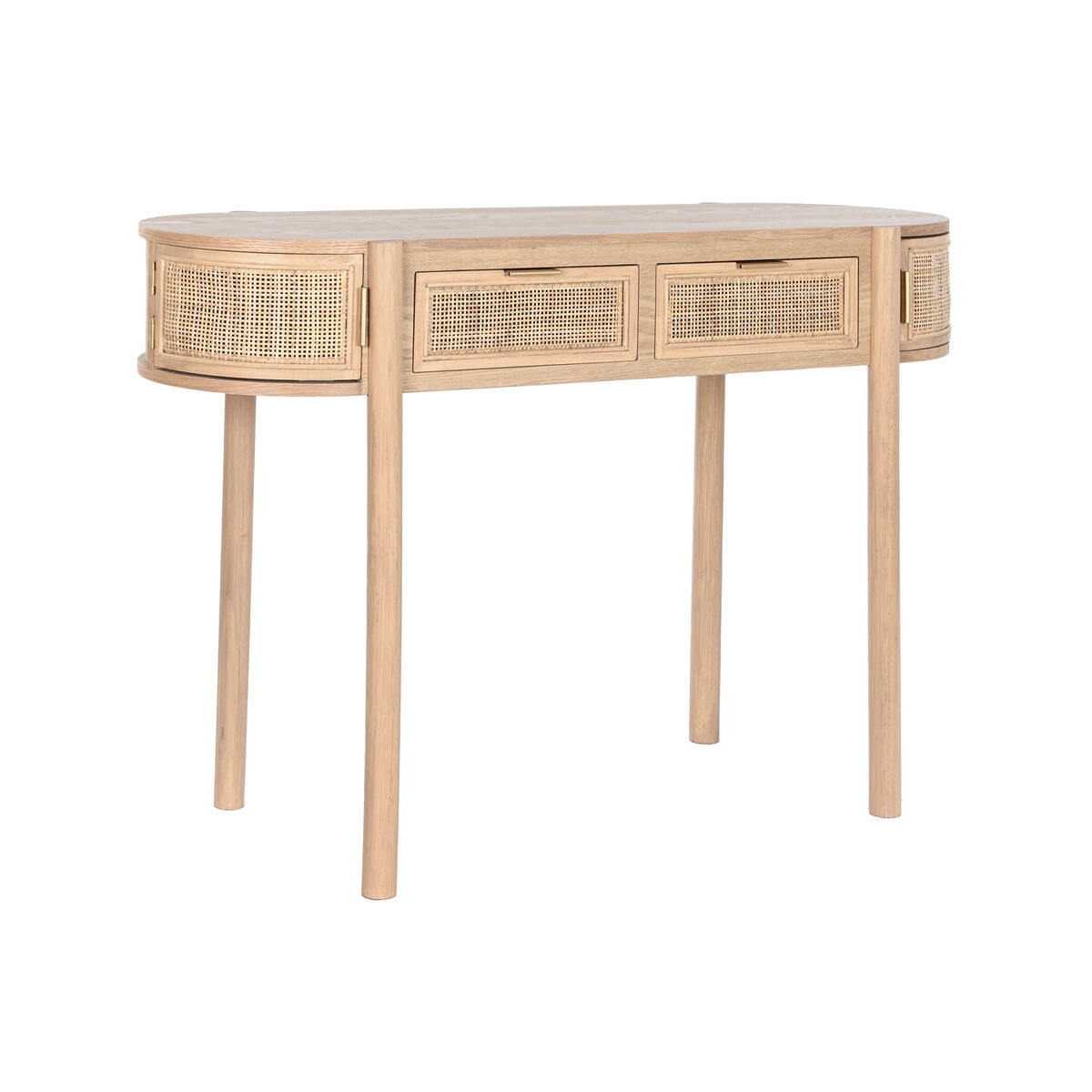 Console Home ESPRIT Gummiträ 110 x 40 x 78 cm