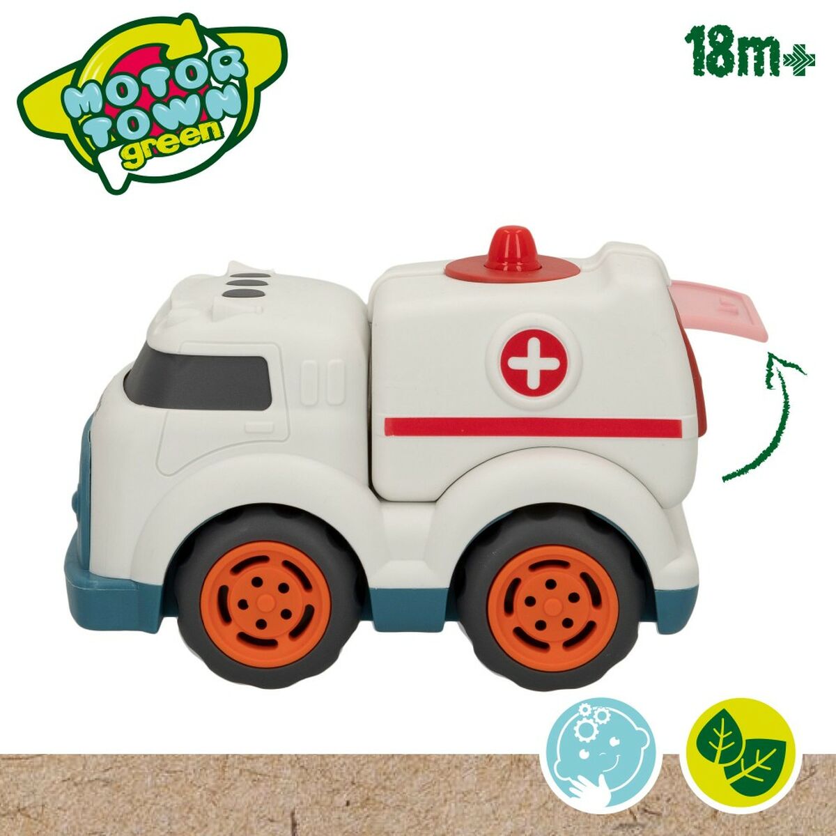 Set med 2 fordon Motor Town 17,5 x 12 x 11 cm (4 antal) - 12