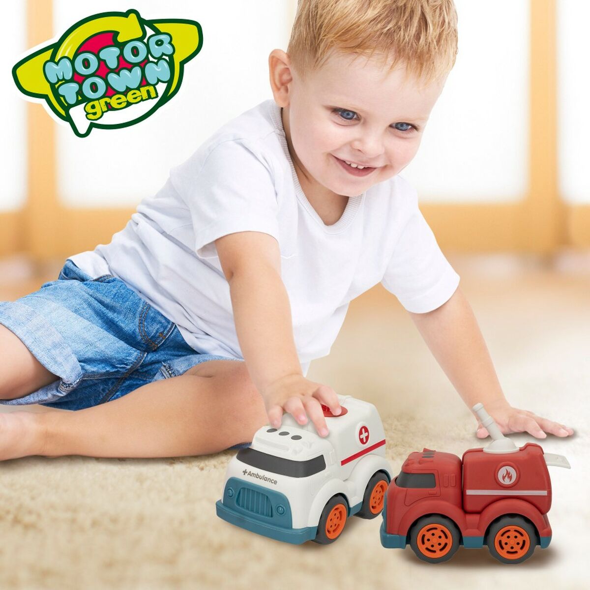 Set med 2 fordon Motor Town 17,5 x 12 x 11 cm (4 antal) - 4