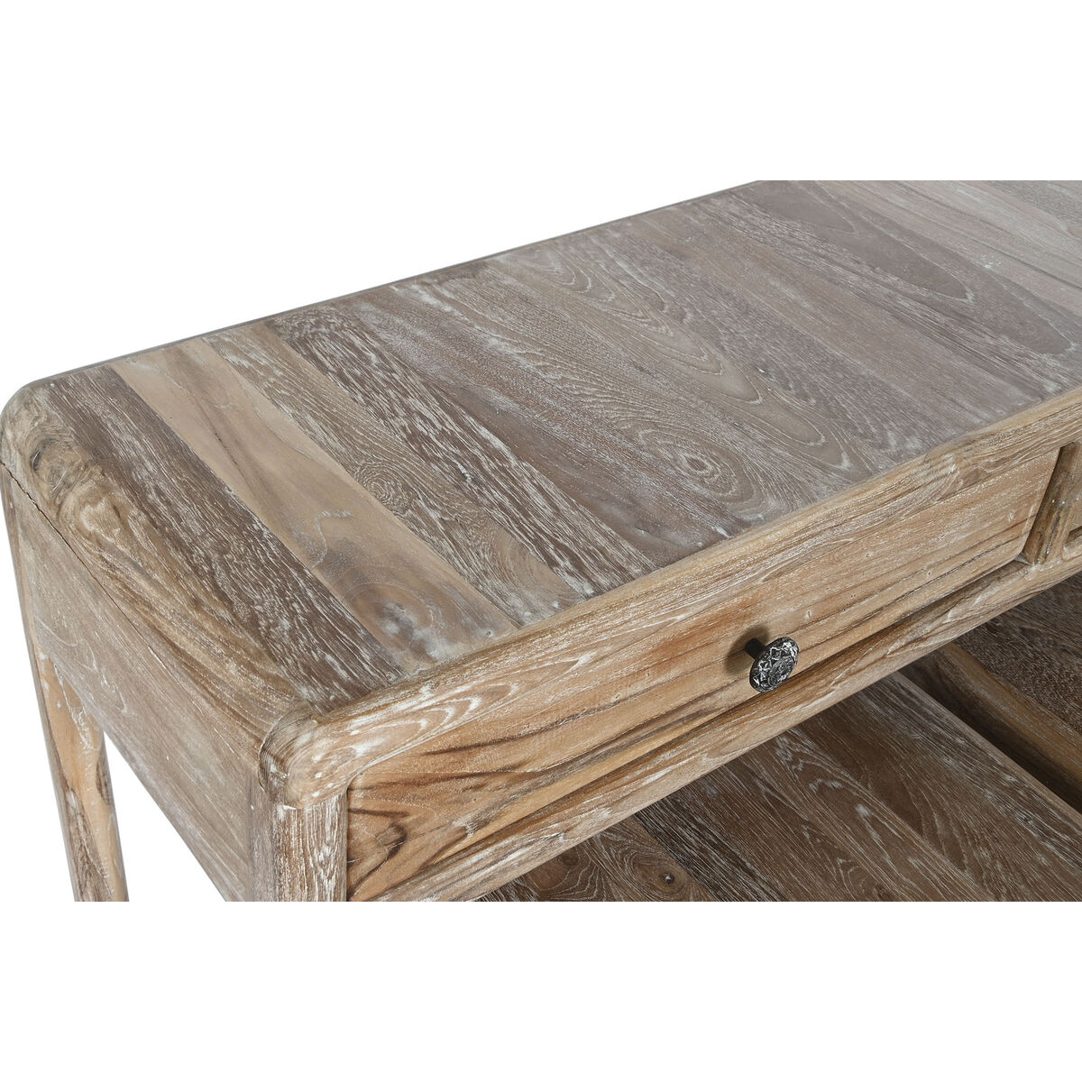 Console Home ESPRIT Teak Återvunnet Trä 121 x 35 x 88 cm (3 Delar) - 6