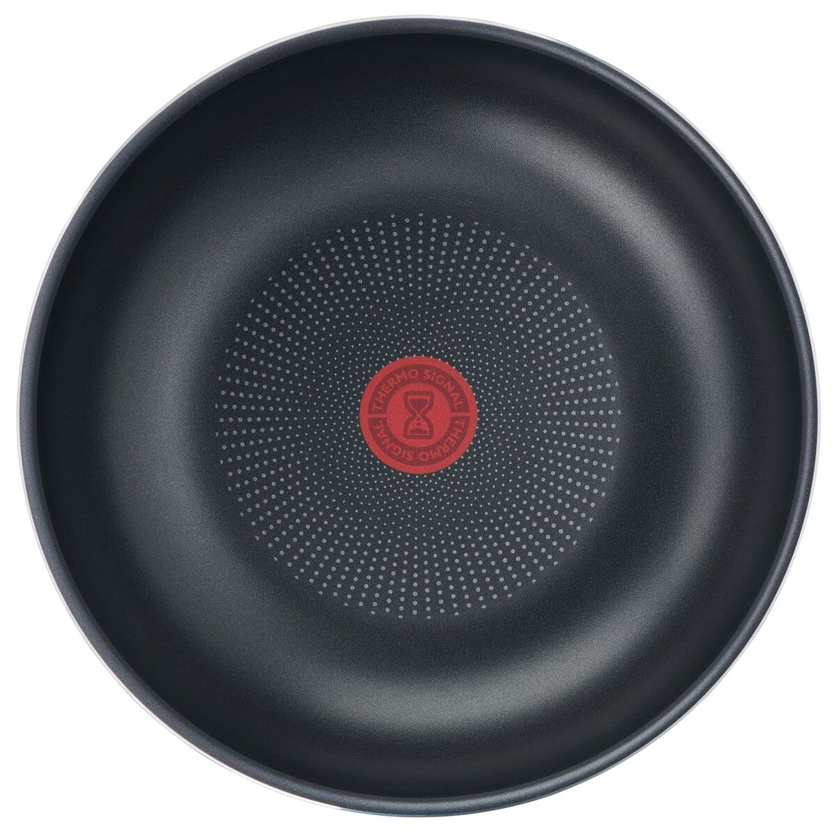 Wokpanna Tefal Svart Aluminium - 3