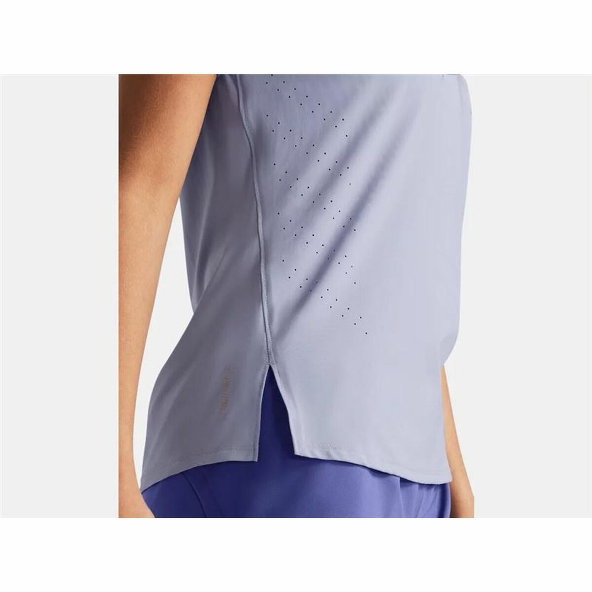 T-shirt Under Armour Launch Elite SS Purpur - 5