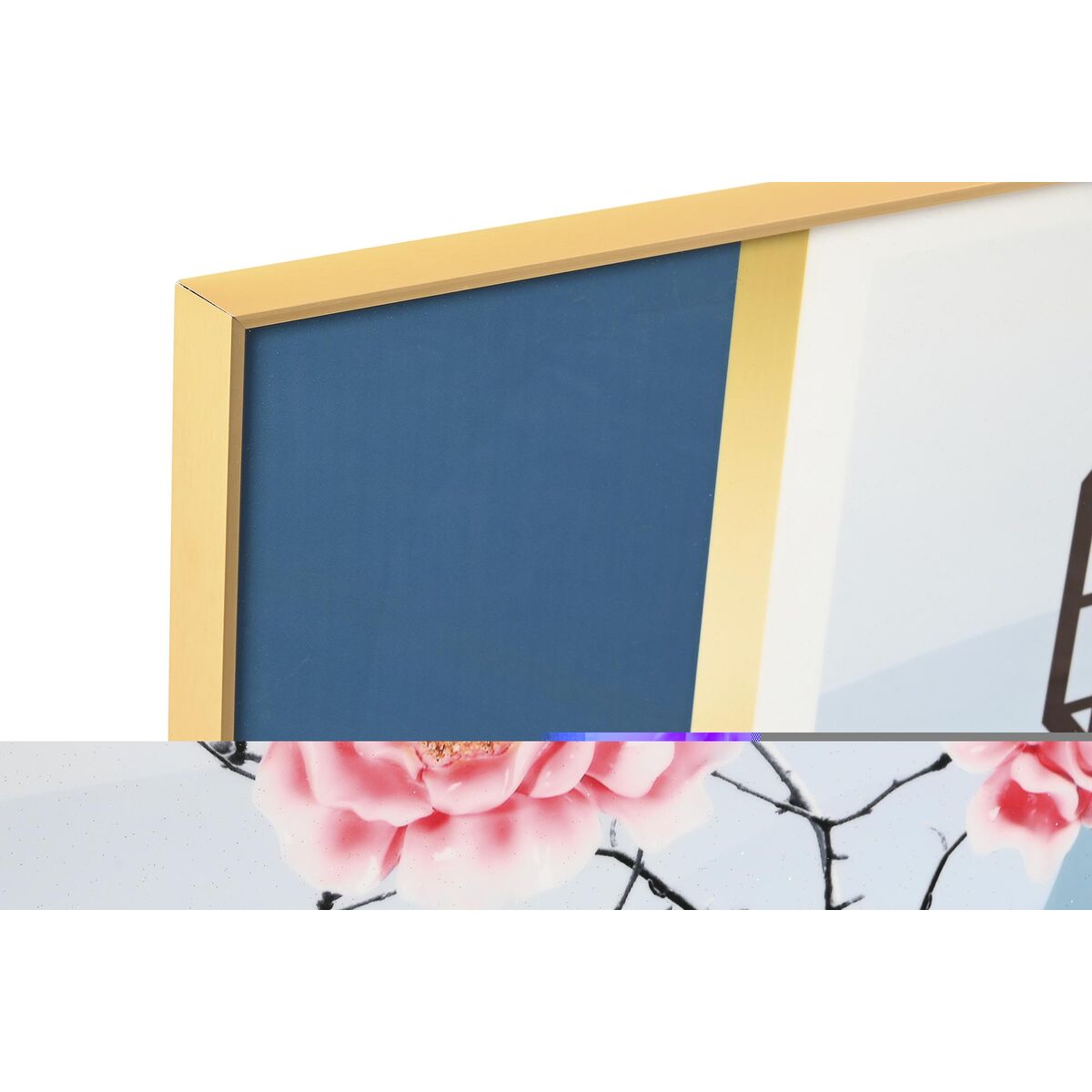 Tavla DKD Home Decor Aluminium Trä MDF 180 x 3 x 60 cm - 2