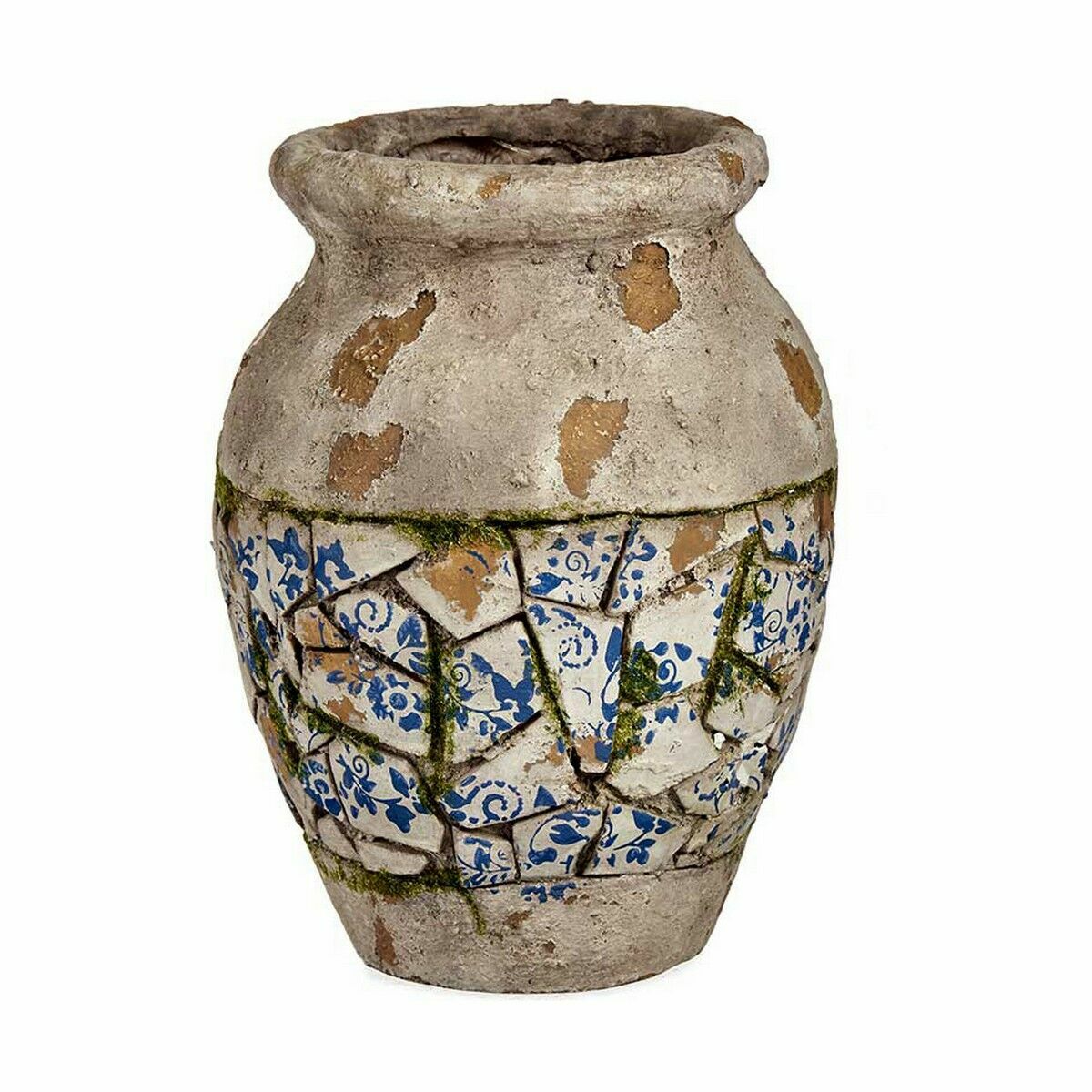 Dekorativ Trädgårdsfigur Ibergarden Polyresin Vas 25 x 32,5 x 25 cm (2 antal) - 4